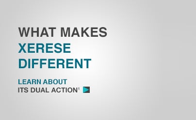 What makes Xerese different, Learn about its dual action