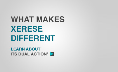 What makes Xerese different, Learn about its dual action